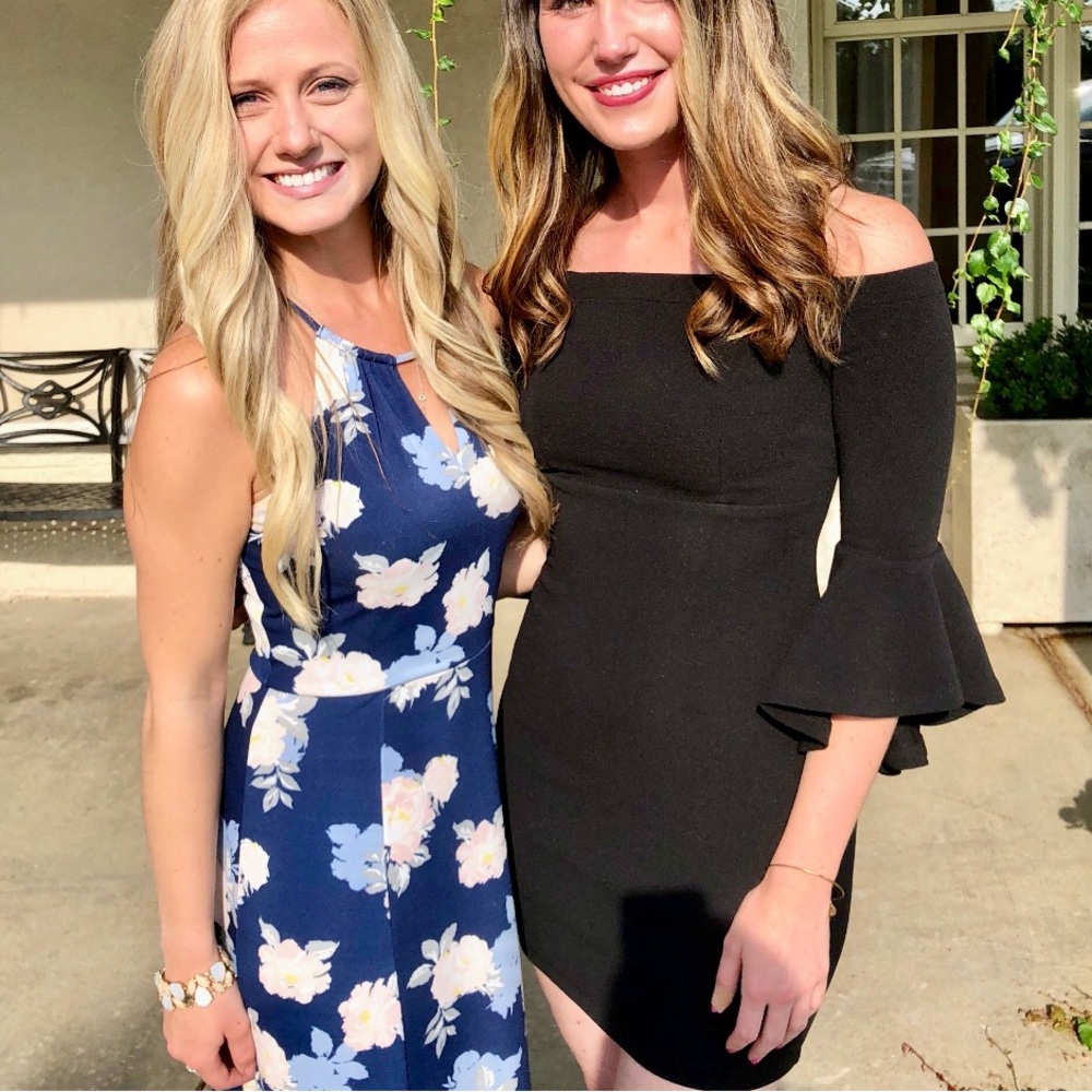 Black formal dress